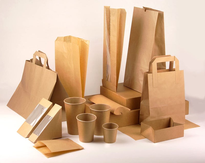 PACKNWOOD - 210SVIS2214 - Brown Kraft Bag with Window - Kraft Sealable Bag with Window - Clear Front Brown Kraft Paper - Recyclable Paper Bags - (8.7" x 5.5" x 2.4") - (Case of 1000) - Image 4